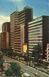 Edificios Modernos Del Postcard