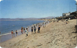 The Beach At Barra De Navidad Postcard
