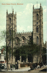 Notre Dame Church Postcard