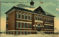 St. Dunstan's R. C. School Postcard