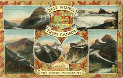 Best Wishes From Canada Postcard