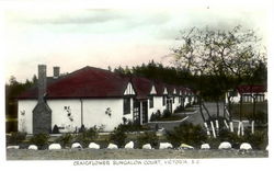 Craigflower Bungalow Court Postcard