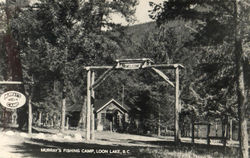 Murray's Fishing Camp, Loon Lake Postcard