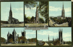 Principal Churches Toronto Ontario Postcard