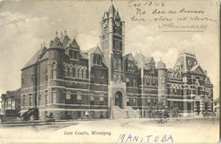 Law Courts Winnipeg, MB Canada Manitoba Postcard Postcard