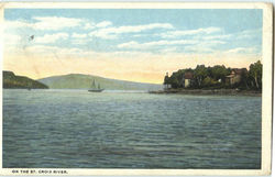 On The St. Croix River Postcard