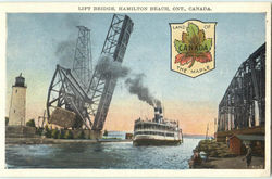 Lift Bridge Postcard