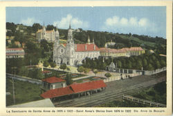 Saint Anne's Shrine Canada Misc. Canada Postcard Postcard