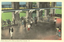 Roller Skating Rink, Bob-Lo Island Park Postcard