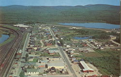 Bird's Eye View Of White River Postcard