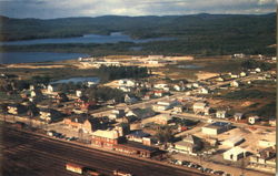 Bird's Eye View Of White River Postcard