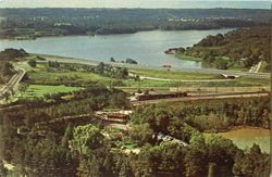 Air View Of Royal Botanical Gardens Postcard