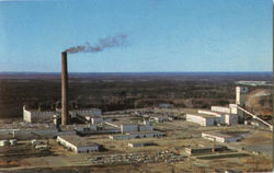 The International Nickel Company's Thompson Mine Site Manitoba Canada Postcard Postcard