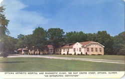 An Osteopathic Institution, 900 East Center Street Postcard