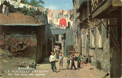 La Nouvelle Orleans, Blv. Ste Anne Postcard