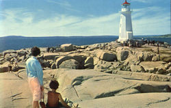 Peggy's Cove Lighthouse Postcard