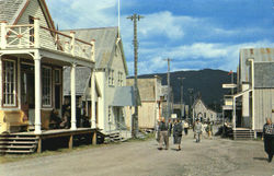 Barkerville Restoration Area British Columbia Canada Postcard Postcard