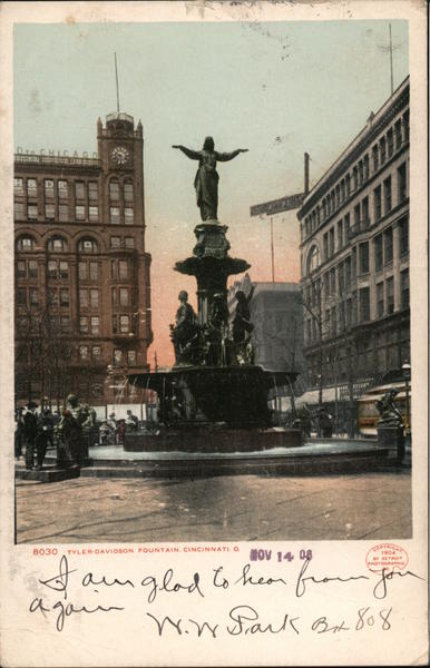 Tyler Davidson Fountain Cincinnati Ohio
