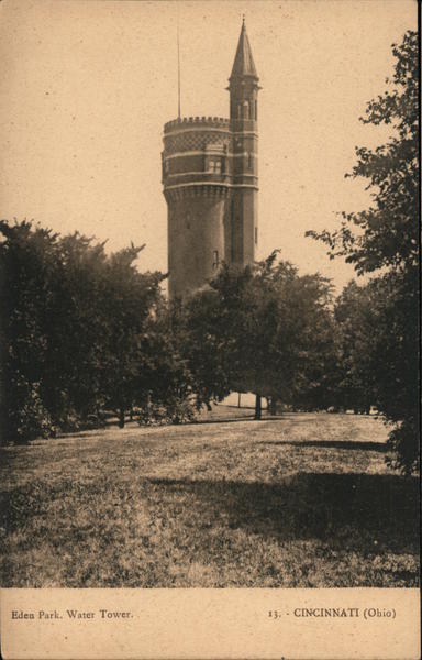 Eden Park Water Tower Cincinnati Ohio