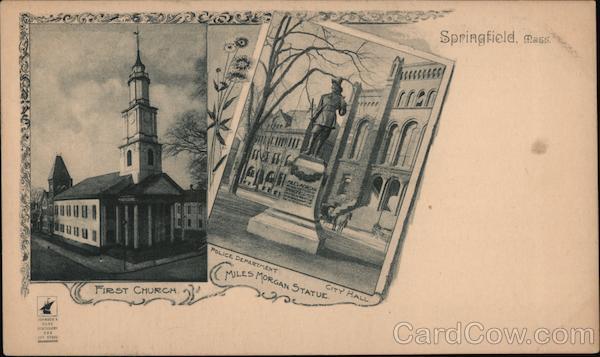 First Church, Police Department and City Hall Springfield Massachusetts