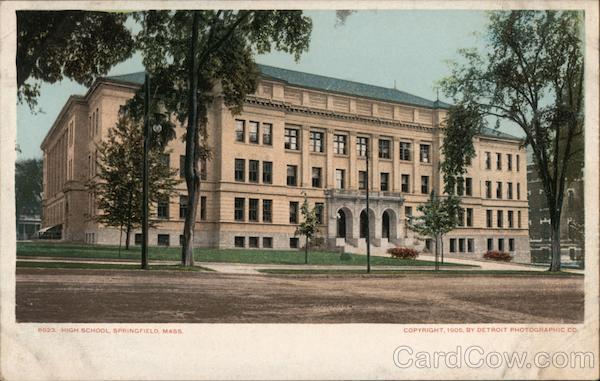 Old High School Springfield Massachusetts