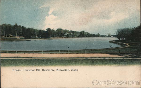 Chestnut Hill Reservoir Brookline Massachusetts