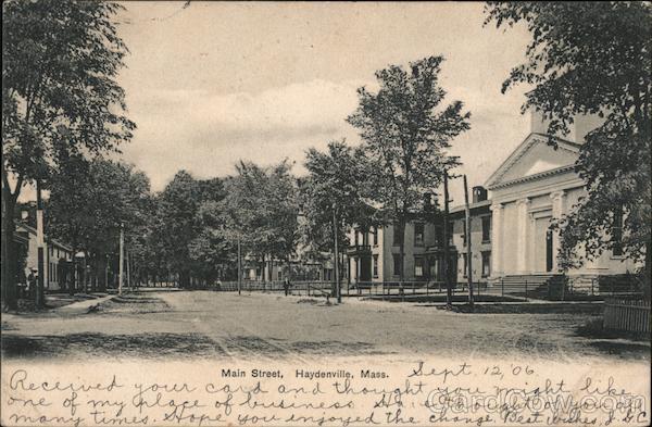 Main Street Haydenville Massachusetts