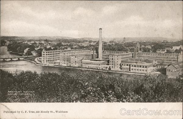 The American Waltham Watch Factory Massachusetts