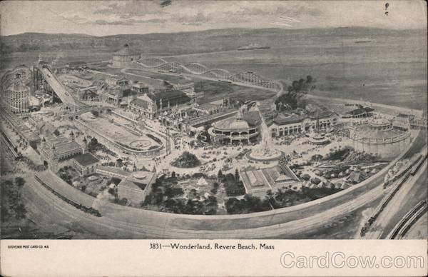 Bird's Eye View of Wonderland Revere Beach Massachusetts