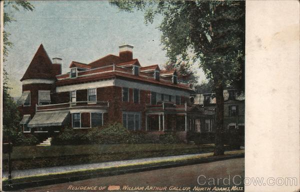 Residence of William Arthur Gallup North Adams Massachusetts