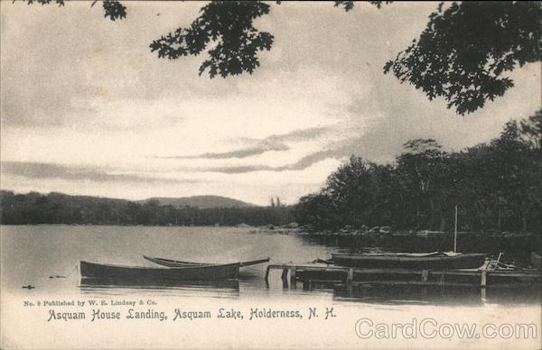 Asquam House Landing, Asquam Lake Holderness New Hampshire