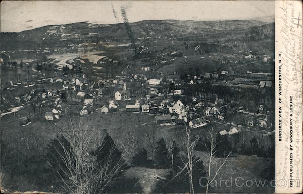 Birdseye View of Winchester, N.H. New Hampshire