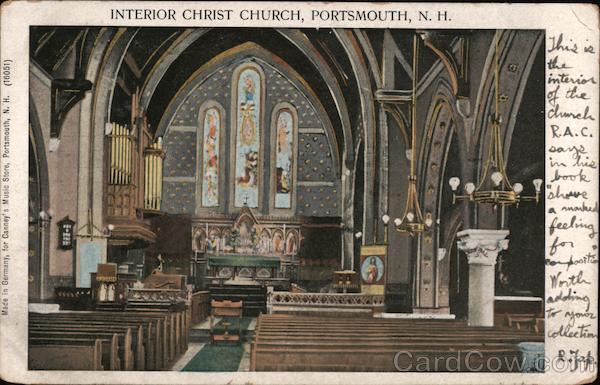 Interior Christ Church Portsmouth New Hampshire