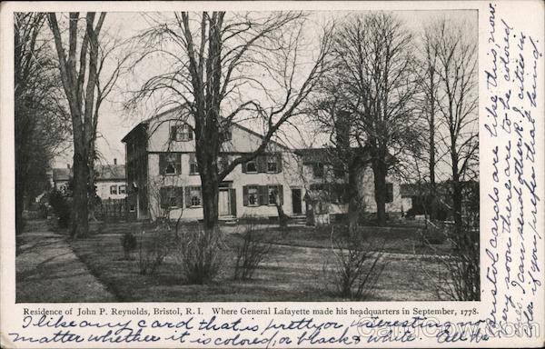 Residence of John P. Reynolds Bristol Rhode Island