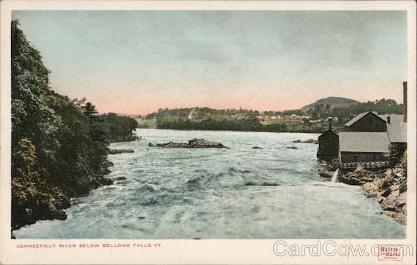 Connecticut River Bellows Falls Vermont