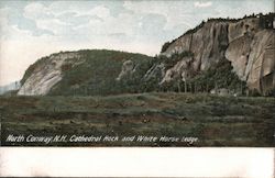 Cathedral Rock and White Horse Ledge North Conway, NH Postcard Postcard Postcard