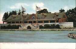 Yacht Club House Postcard