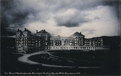 The Mount Washington by Moonlight, Bretton Woods Postcard