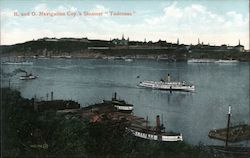 R. And O. Navigation Coy.’s Steamer “Tadousac’ Postcard