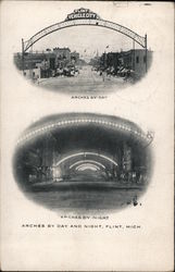 Arches by Day and Night Postcard