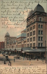 Sheriff Street Market House Postcard