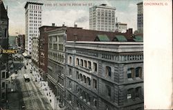 Vine Street, North from 3rd Street Postcard