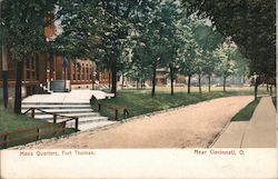 Mens Quarters - Fort Thomas Cincinnati, OH Postcard Postcard Postcard