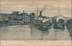 River Scene Postcard