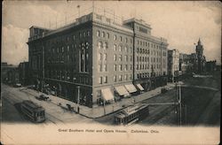 Great Southern Hotel and Opera House Columbus, OH Postcard Postcard Postcard