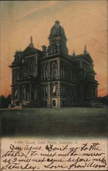 County Court House Postcard