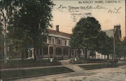 McKinley Home Canton, OH Postcard Postcard Postcard