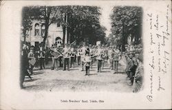 Toledo Newsboys' Band Postcard