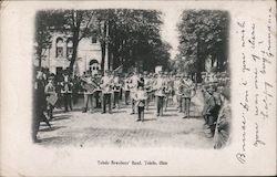 Toledo Newsboys' Band Ohio Postcard Postcard Postcard