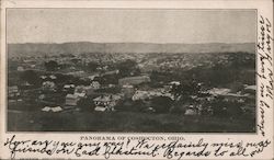 Panorama of Coshocton, Ohio Postcard